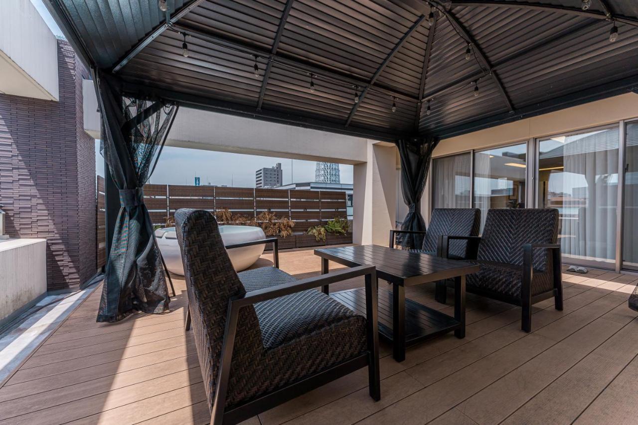 Appartement Oshiage Sky View Terrace Penthouse à Tōkyō Extérieur photo