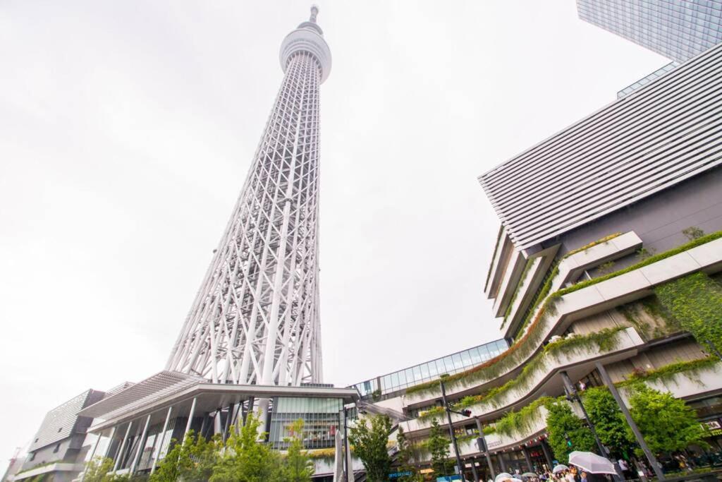 Appartement Oshiage Sky View Terrace Penthouse à Tōkyō Extérieur photo